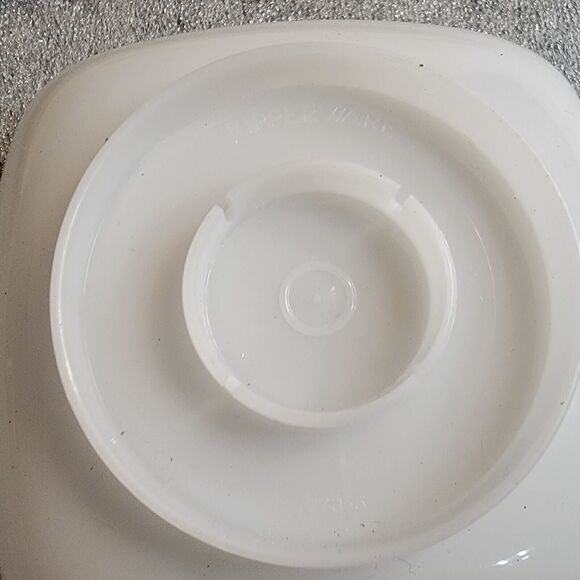 Vintage Tupperware Serv-Ette‎ Relish Tray and Dip Bowl - Picture 5 of 6